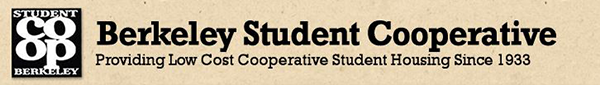 Berkeley Student Cooperative logo.
